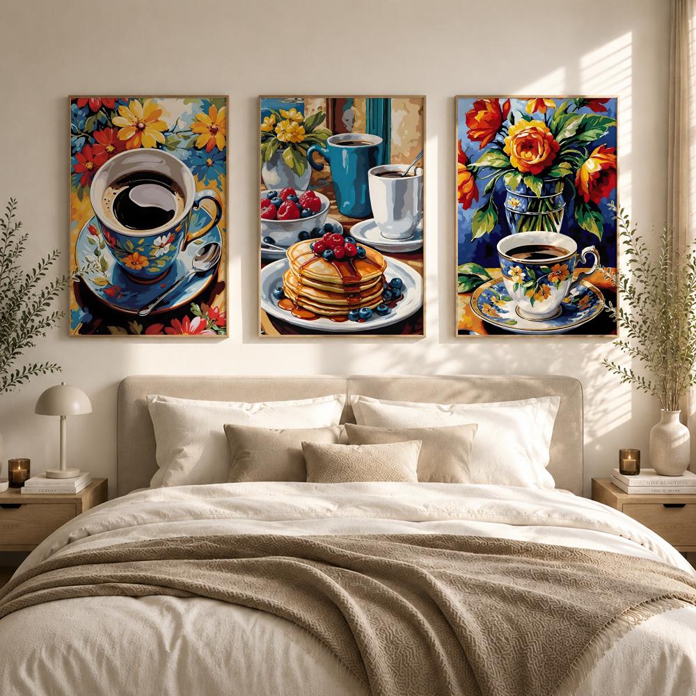 Afternoon tea coffee cup Poste - Coffee Tea Poster review and price