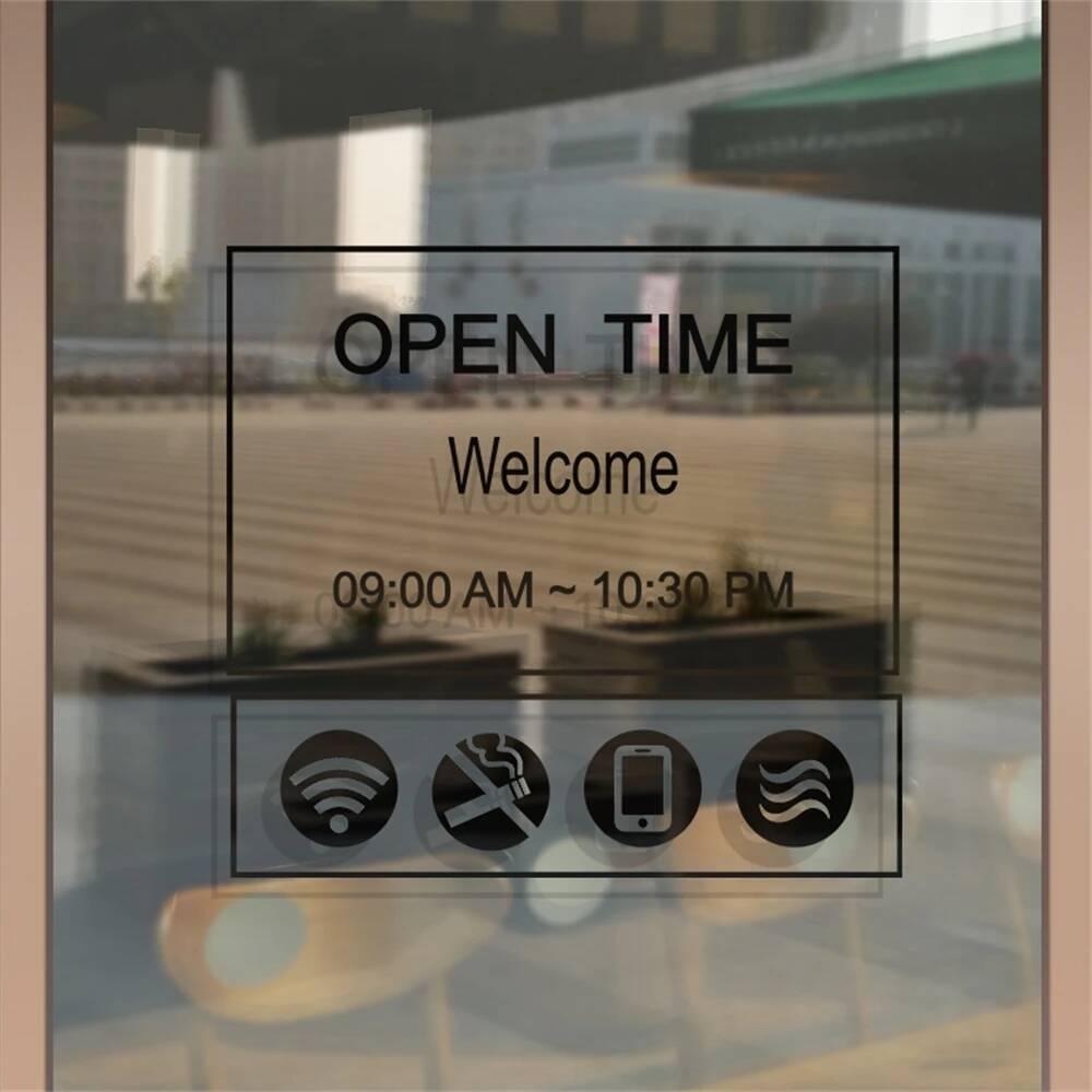 Shop Opening Hours Customized  - Coffee Tea Poster review and price