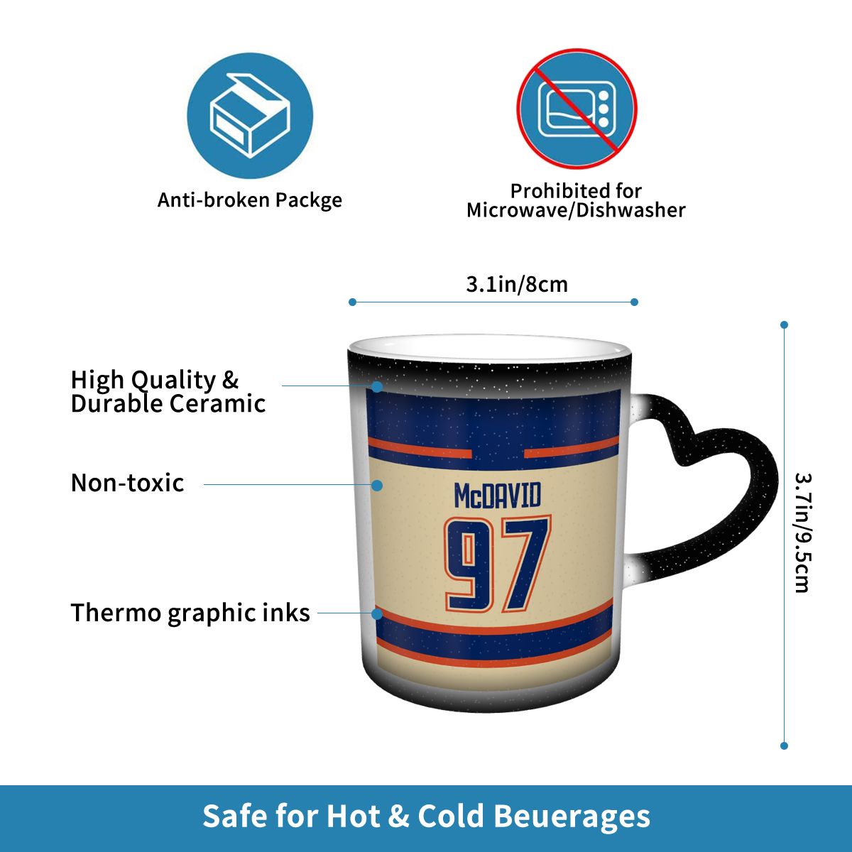 Connor McDavid Alternate Mug F - Alternative To Coffee And Tea review and price