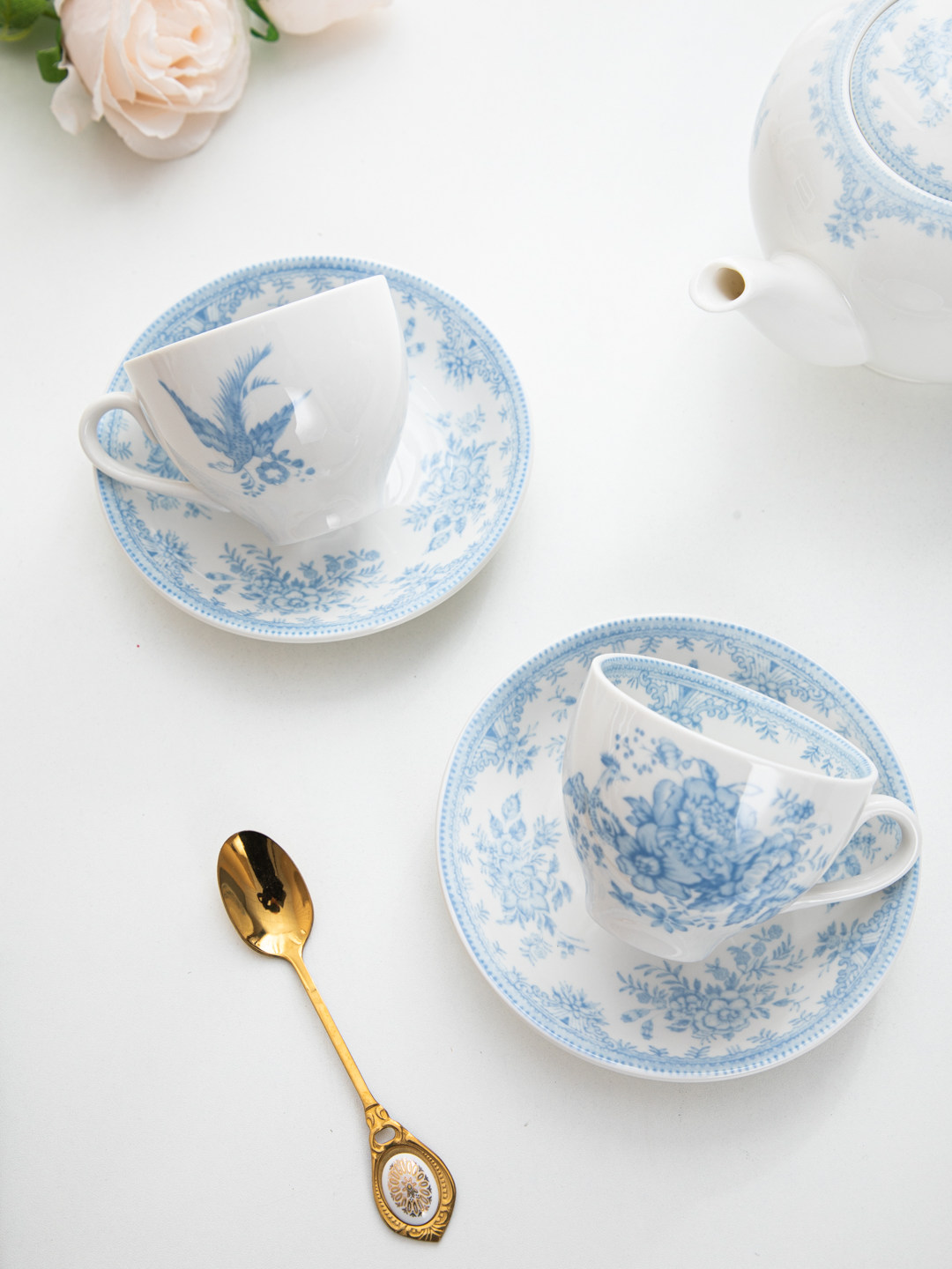 House, retro blue peony aftern - Coffee Tea Jar Set review and price