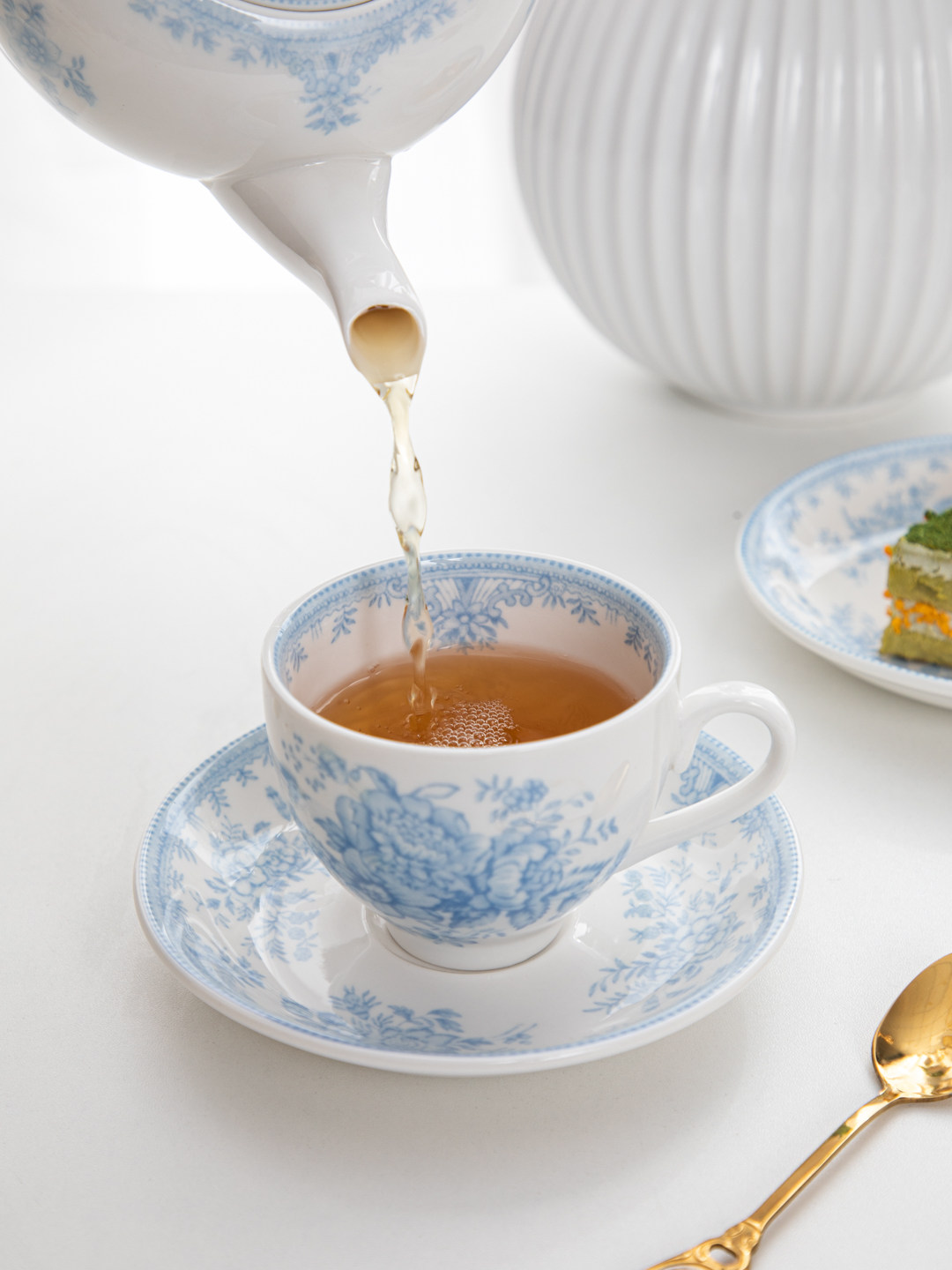 House, retro blue peony aftern - Coffee Tea Jar Set review and price