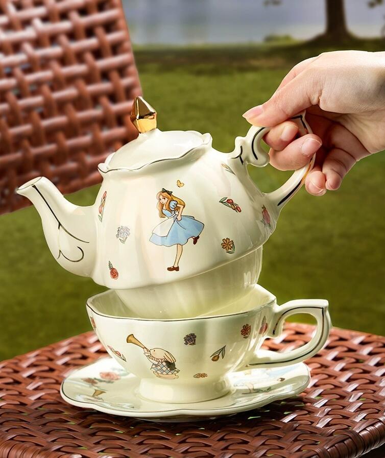 Alice Ceramic Tea and Coffee S - Coffee Tea Gift Set review and price