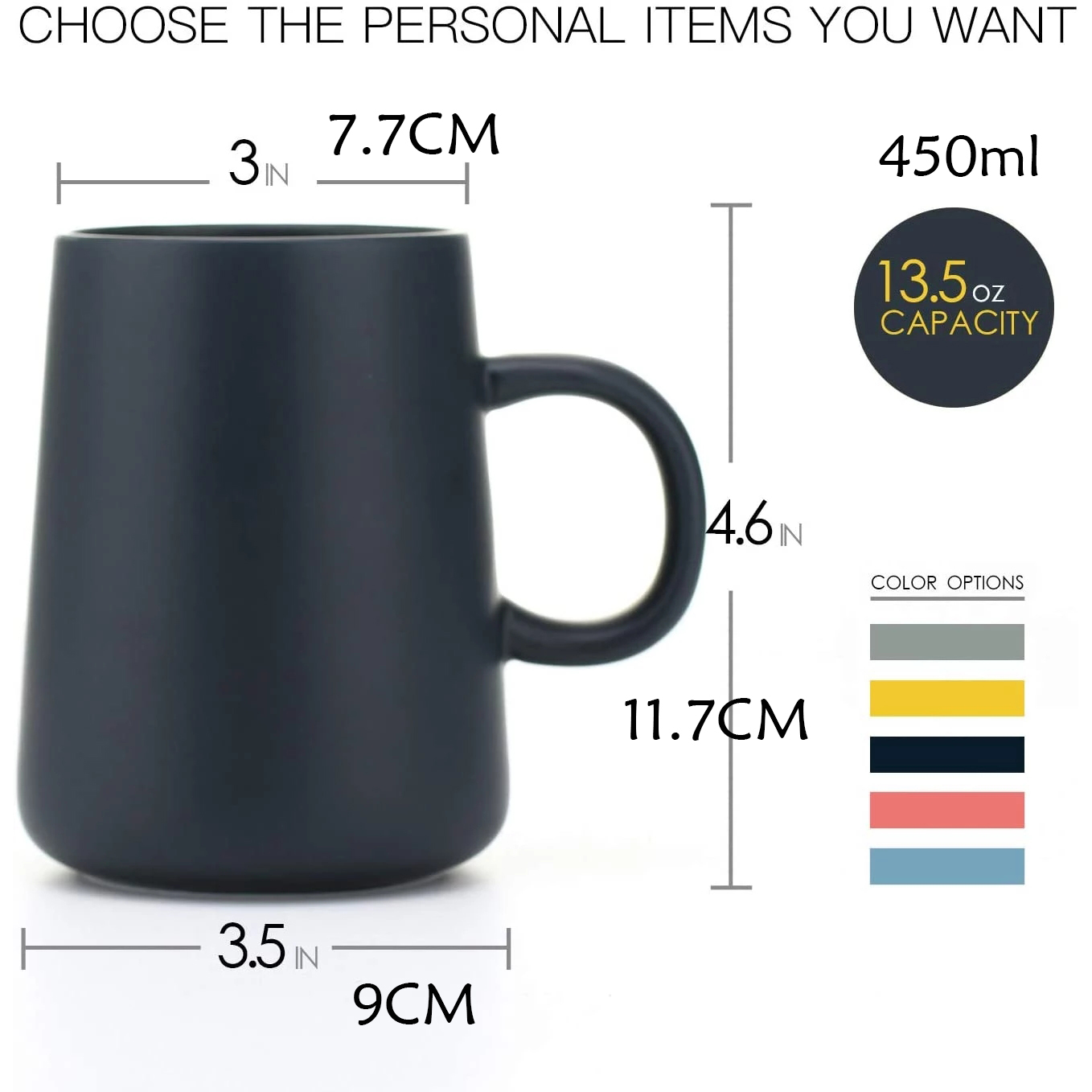 Ceramic Tea Cup Extra Large Mu - Coffee Plus Tea review and price