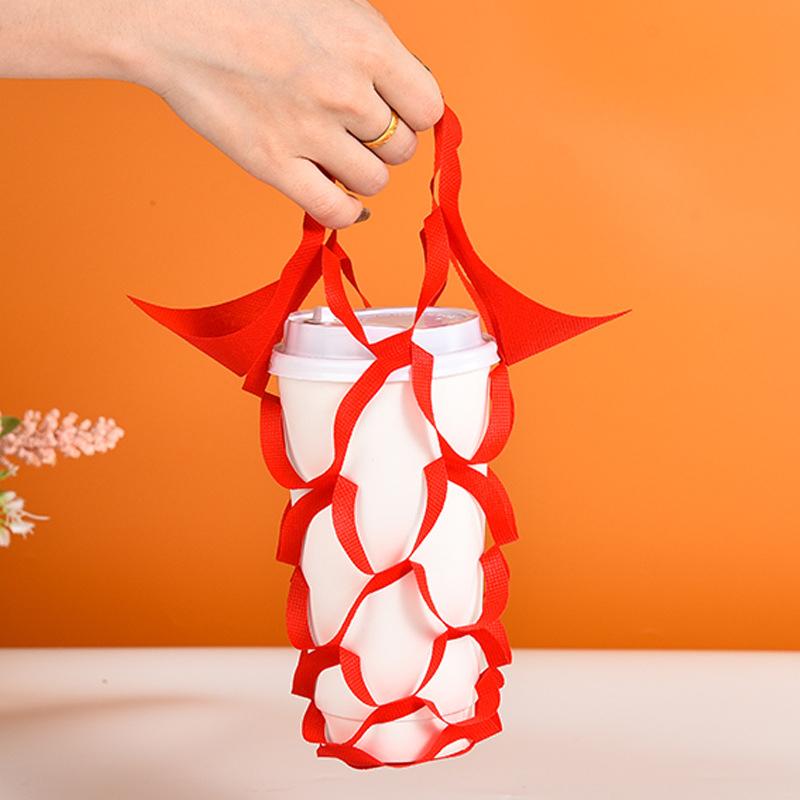 100pcs Hollow Out Non-woven To - Coffee Tea Green review and price