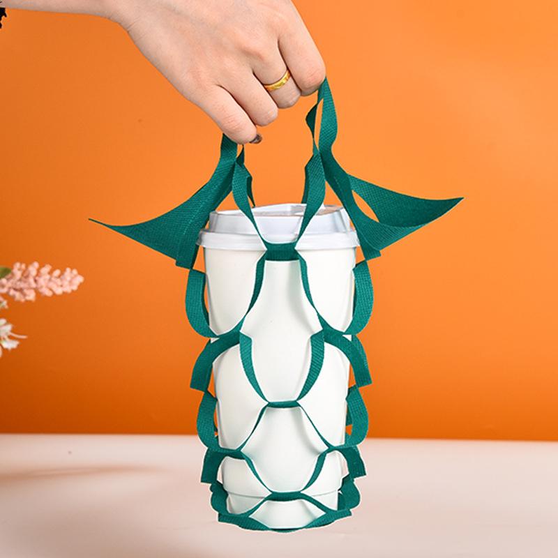100pcs Hollow Out Non-woven To - Coffee Tea Green review and price