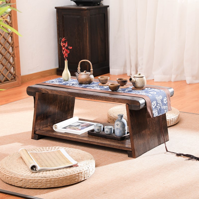 Foldable Tatami Table Solid Wo - Coffee Tea Room review and price