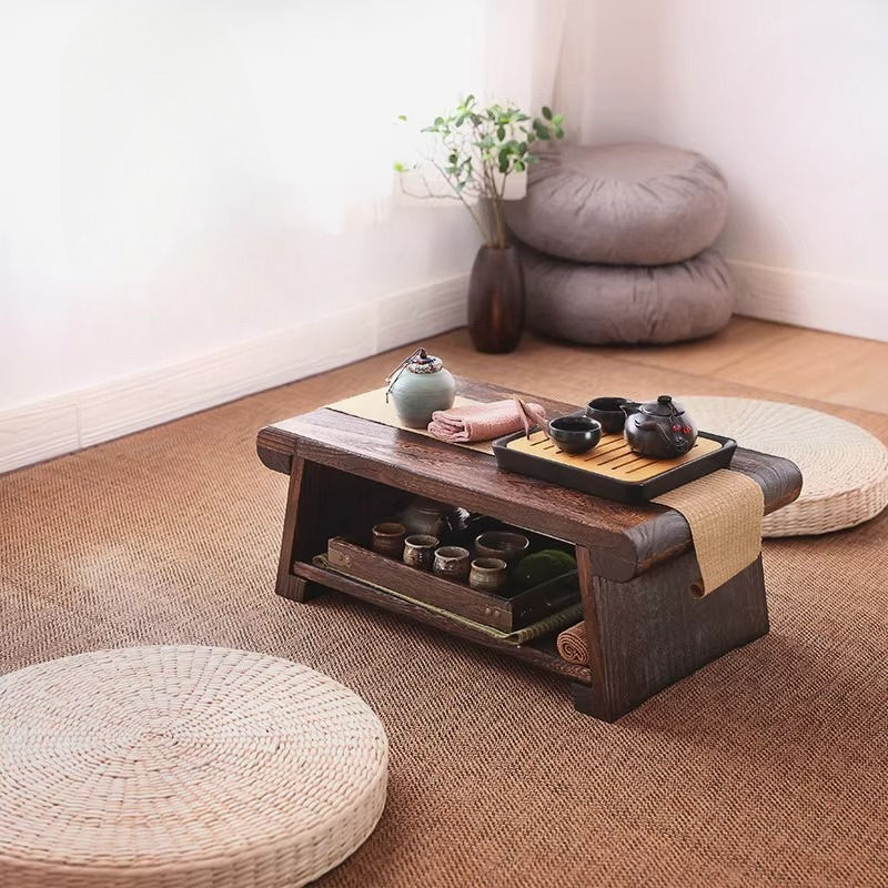 Foldable Tatami Table Solid Wo - Coffee Tea Room review and price