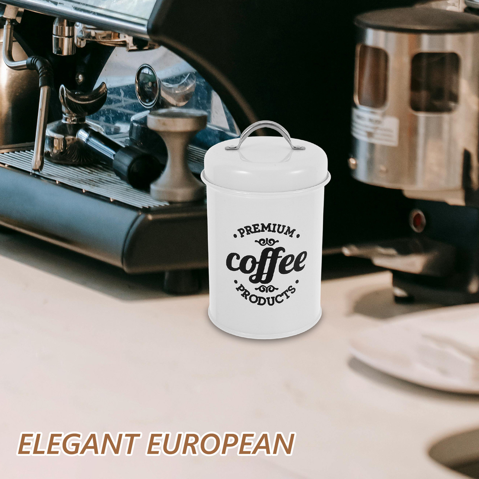 Elegant Airtight Iron Canister - Coffee Tea Sugar review and price