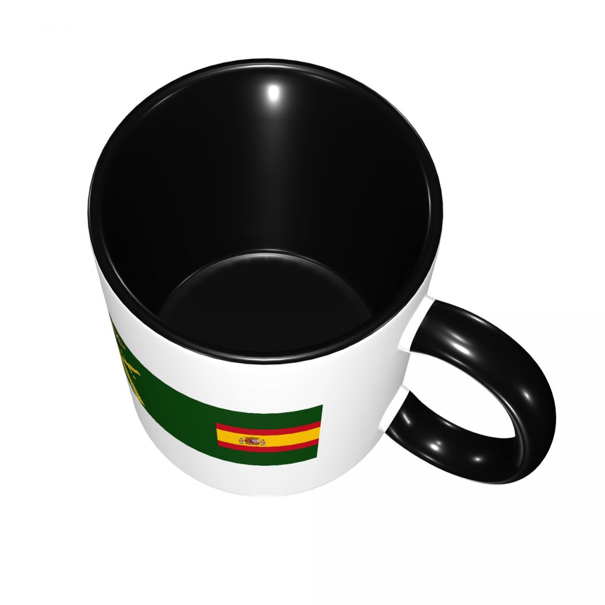 Spain Flag Plus Emblem Civil G - Coffee Plus Tea review and price