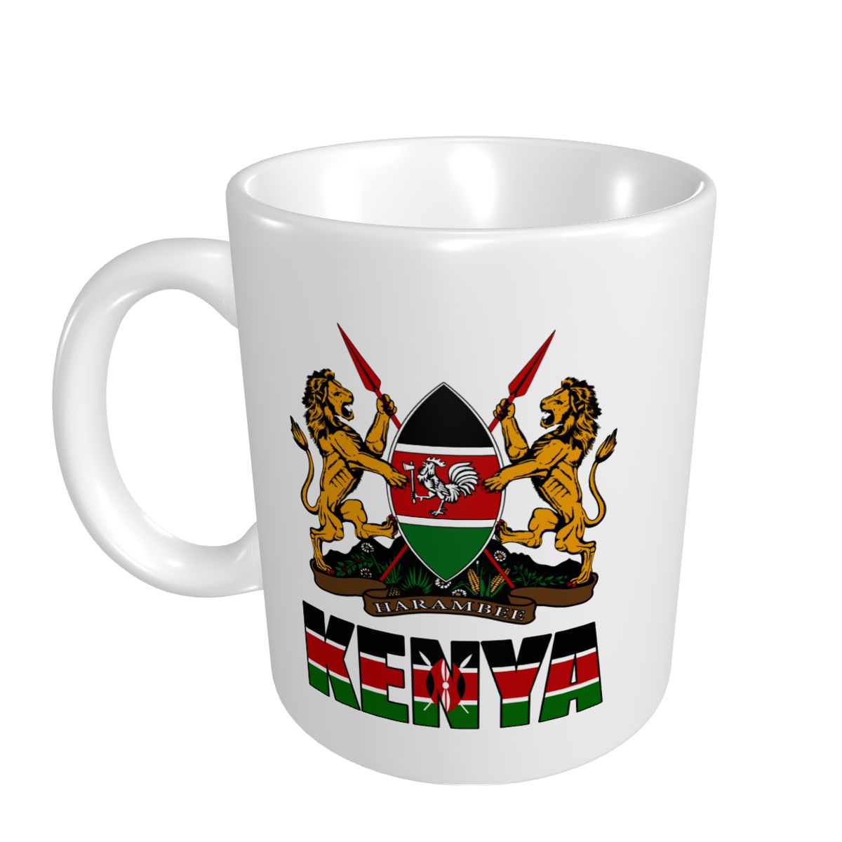 Mark Cup Mug Kenya Letter Flag - Coffee Tea Kenya review and price