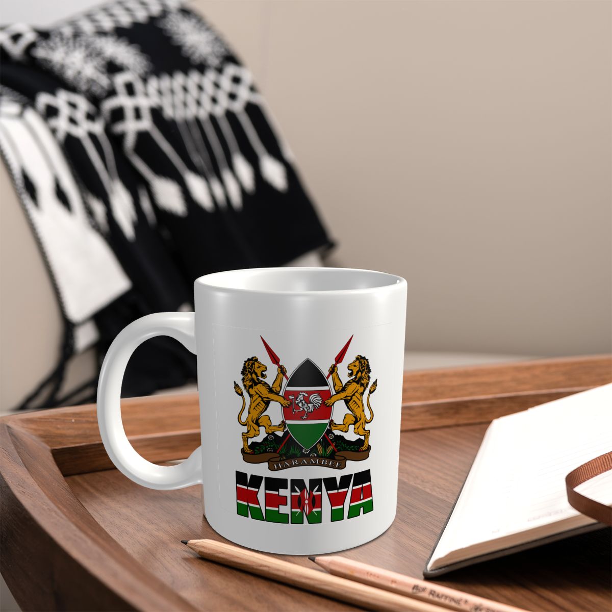 Mark Cup Mug Kenya Letter Flag - Coffee Tea Kenya review and price