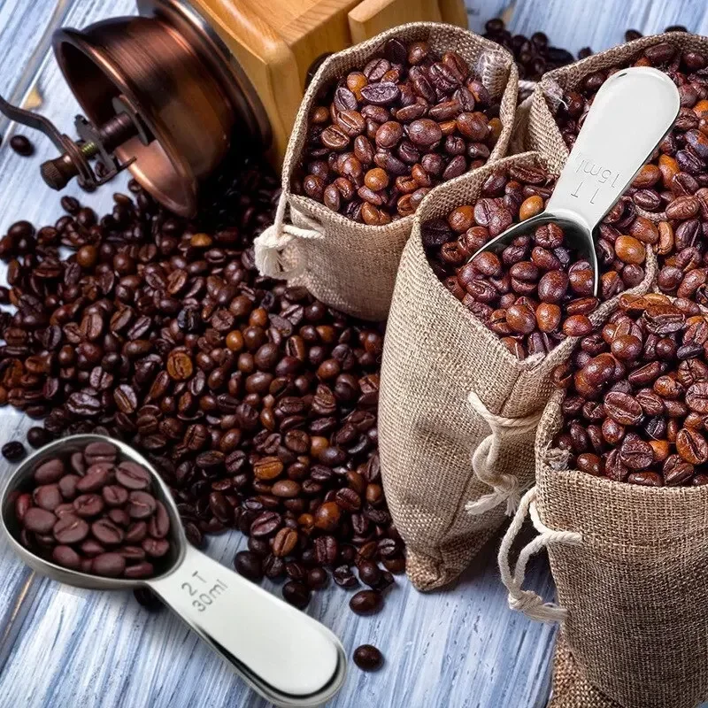 Stainless Steel Coffee Measuri - Coffee Tea Sugar review and price