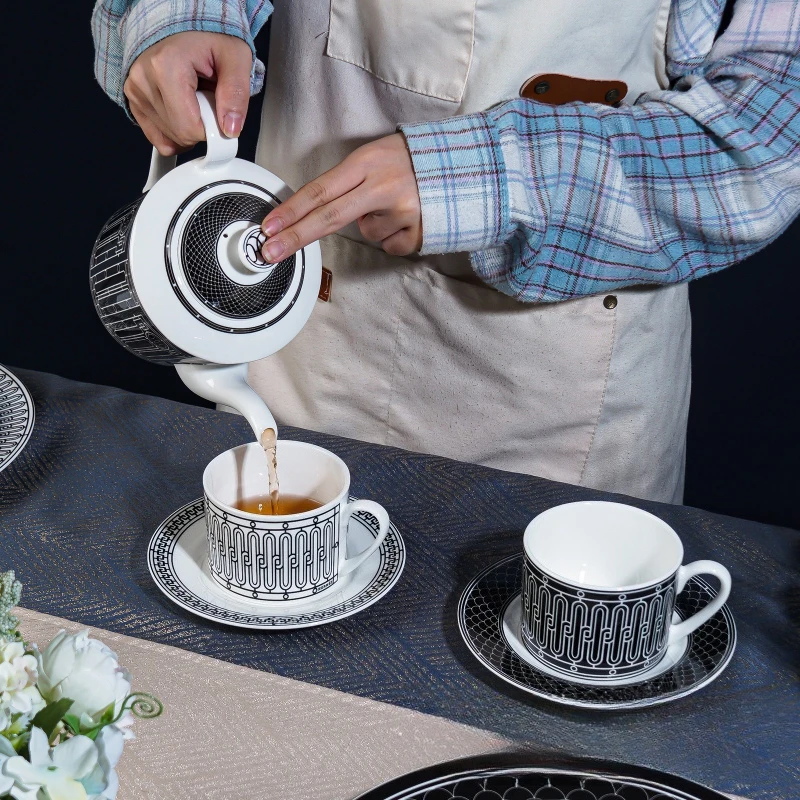 Simple European-Style Tea Set  - Coffee Tea Gift Set review and price