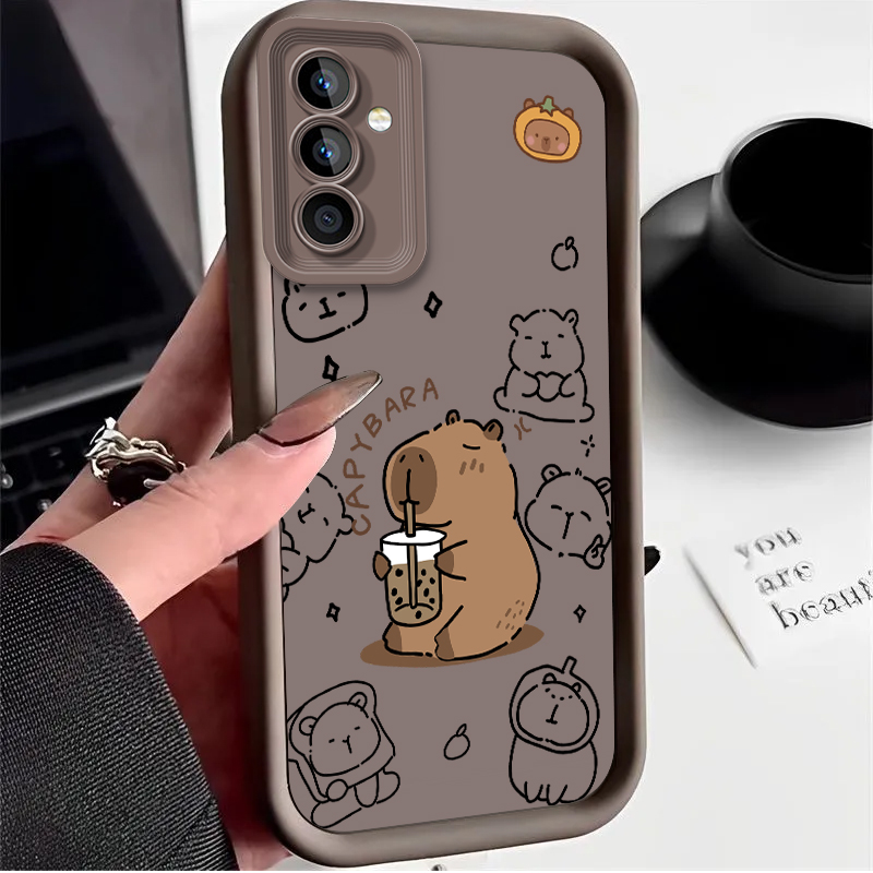 Capybara Drinking Bubble Tea C - Coffee Plus Tea review and price