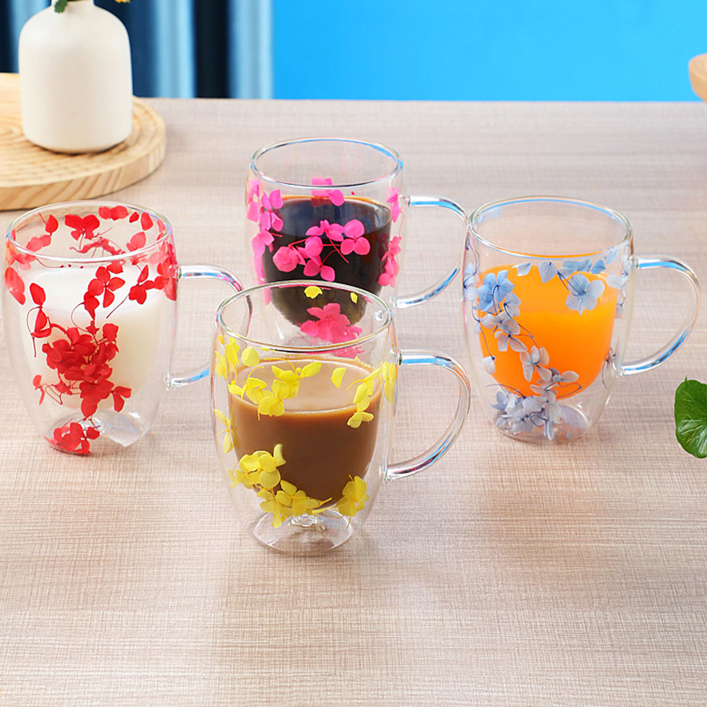 Double Walled Glass Mugs Cryst - Tea And Coffee Fusion review and price