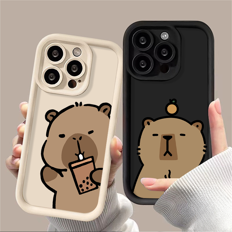 Cartoon Cute Capybara Case for - Coffee Plus Tea review and price