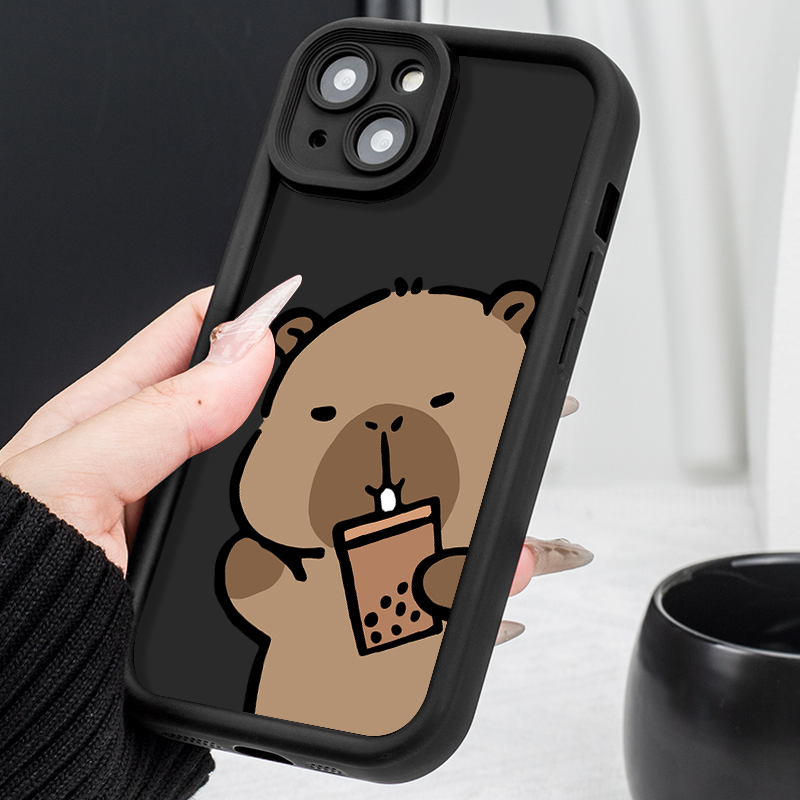 Cartoon Cute Capybara Case for - Coffee Plus Tea review and price