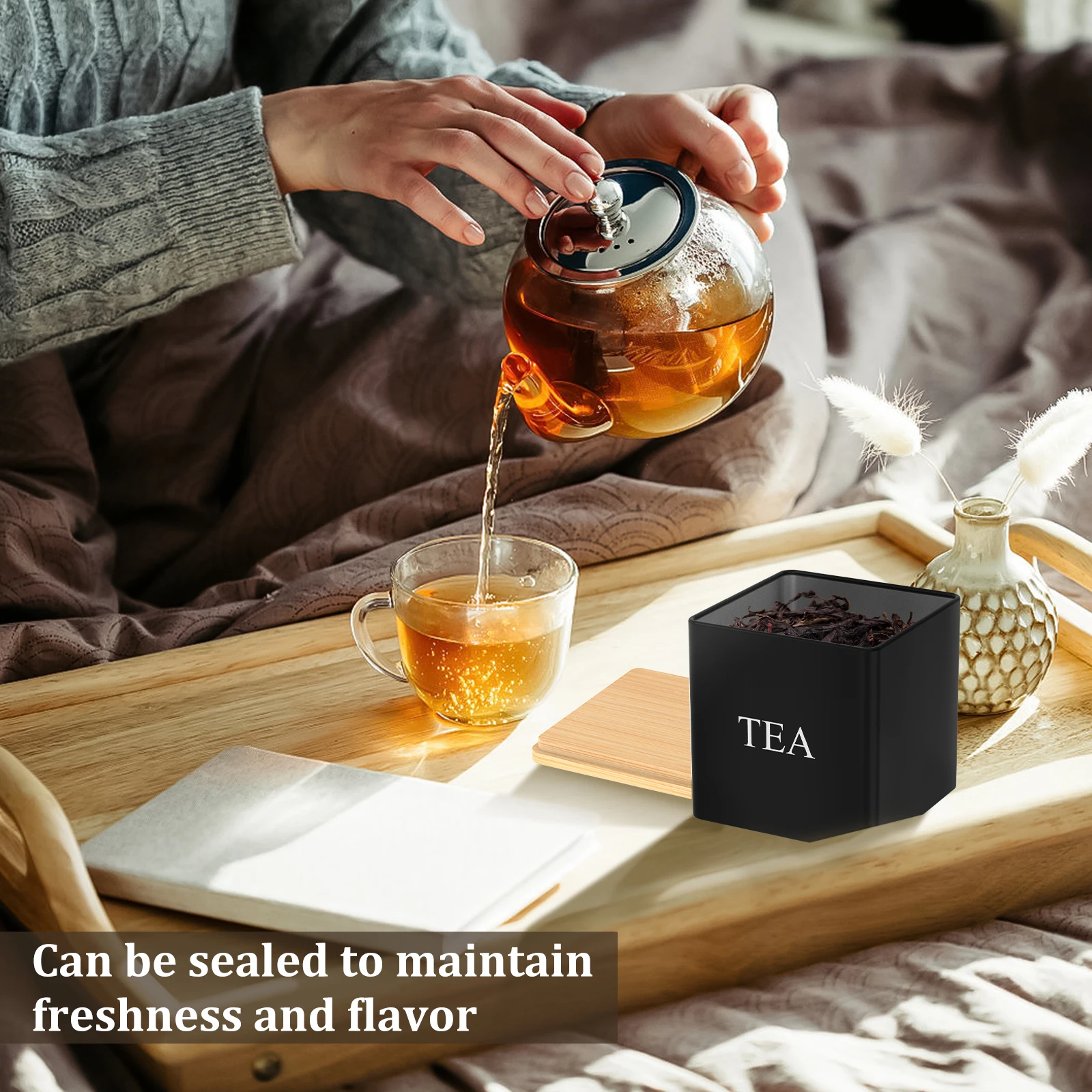 3Pcs Set 500ml Tea Sugar Coffe - Coffee Tea Jar Set review and price