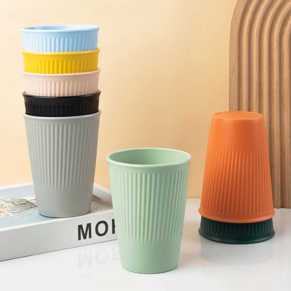 6Pcs Green Washable Wheat Stra - Coffee Tea Green review and price