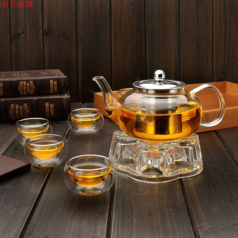 600/800ml Heat Resistant Glass - Coffee Tea Jar Set review and price