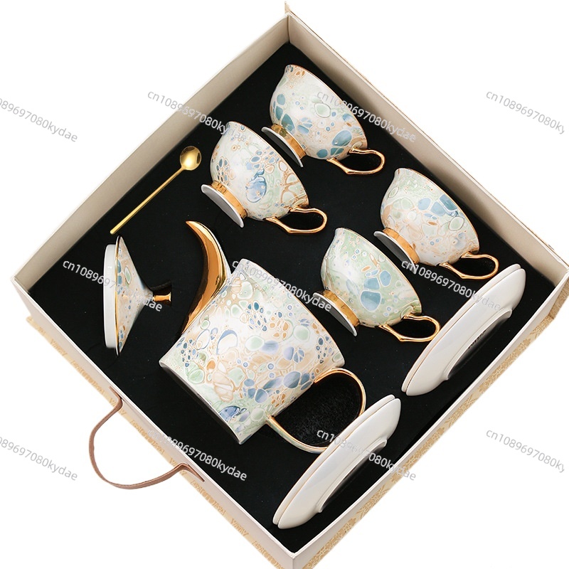 Coffee cup ceramic kettle flow - Coffee Tea Gift Set review and price