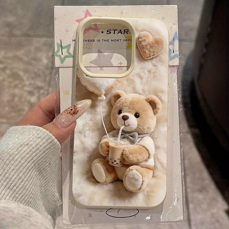 Pearl Milk Tea Bear Pattern Ph - Coffee Plus Tea review and price