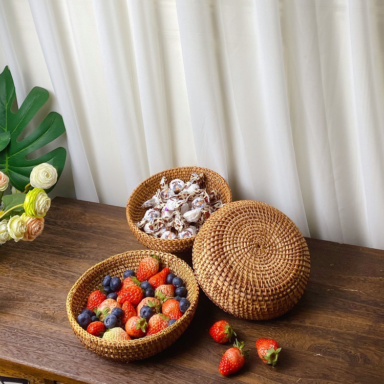 Vietnam Rattan Fruit Basket Te - Vietnam Coffee Tea review and price