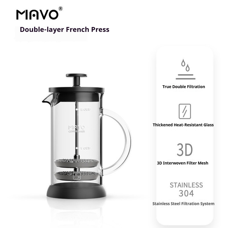 MAVO French Press Coffee Maker - Coffee Tea Maker review and price