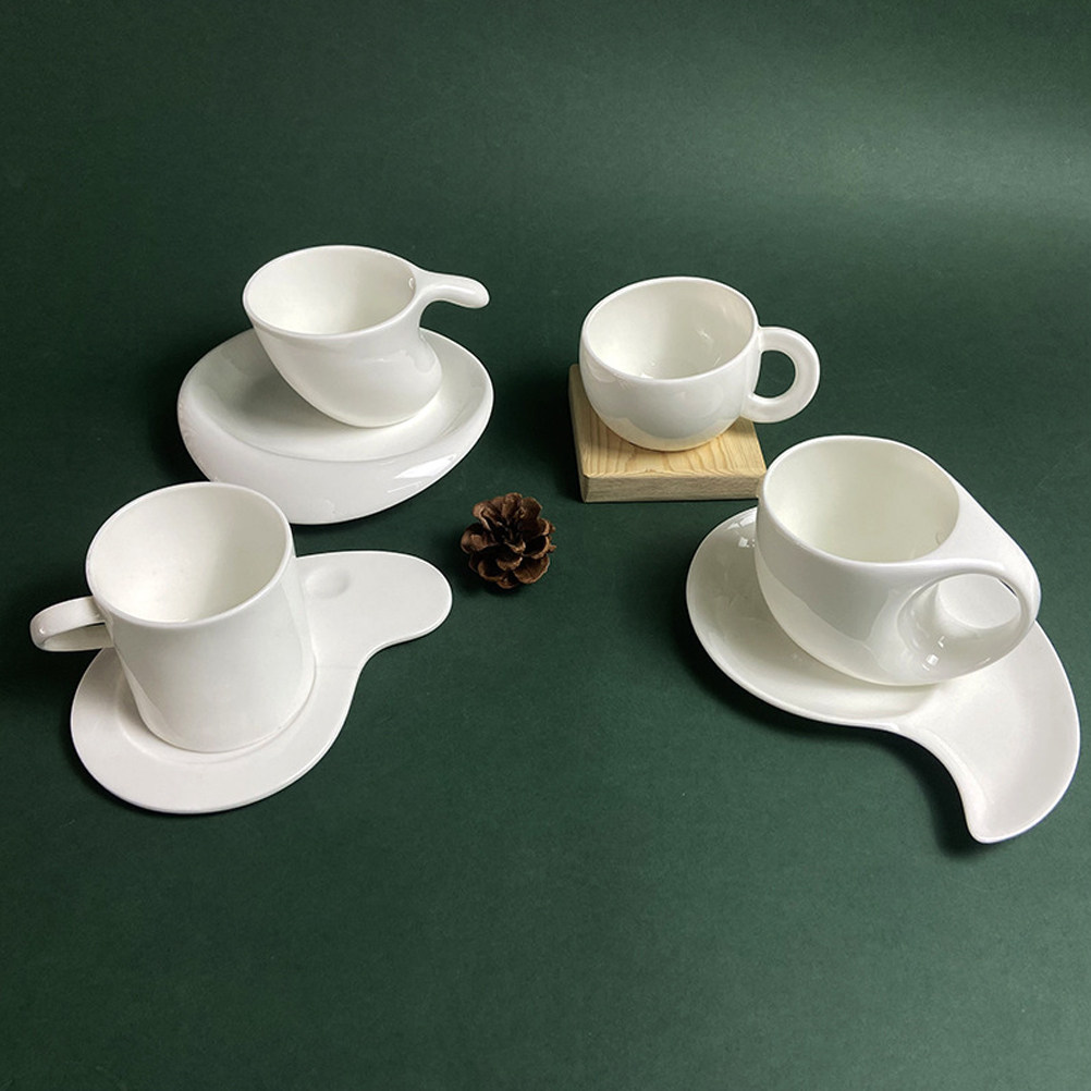 1Set Ceramic Coffee Cup Saucer - Coffee Tea Gift Set review and price