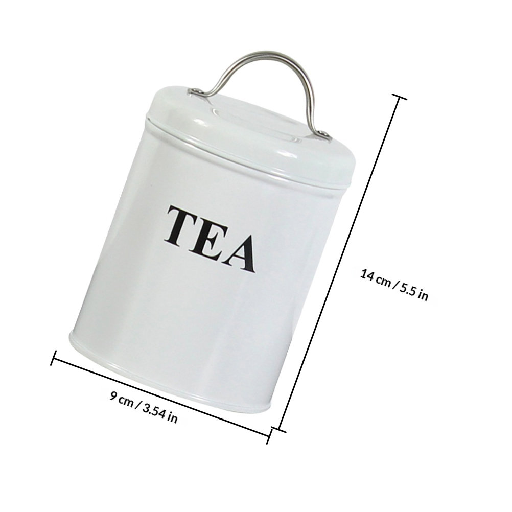 Tea Canister Black White Nordi - Coffee Tea Jar Set review and price