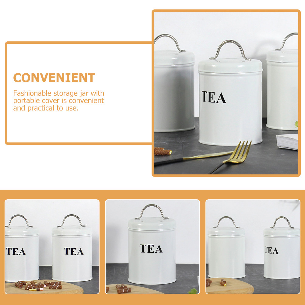 Tea Canister Black White Nordi - Coffee Tea Jar Set review and price
