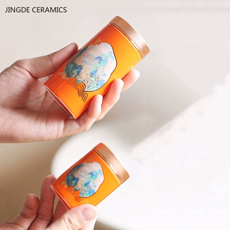 1pc Chinese Portable Travel Te - Coffee Tea Jar Set review and price