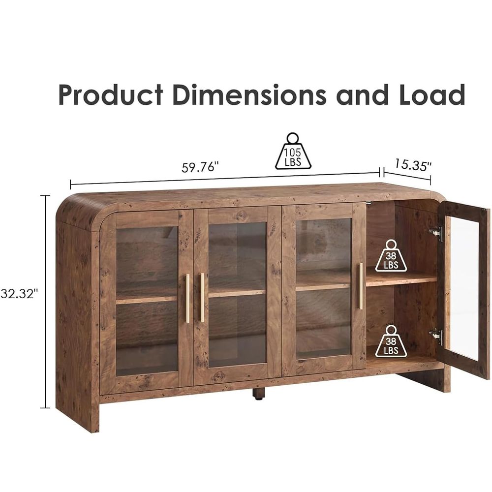 Sideboard Buffet Cabinet with  - Coffee&Tea House Opinie review and price