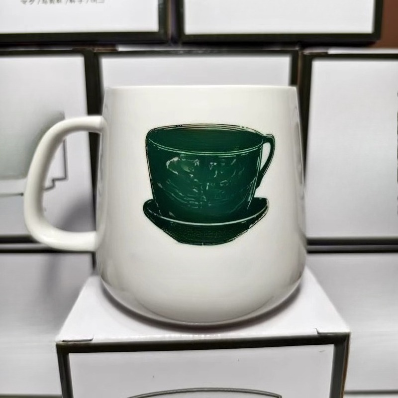 Medieval Green Cafe Ceramic Vi - Coffee Tea Green review and price