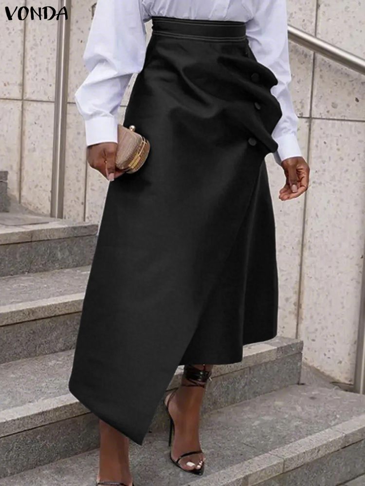 Plus Size Satin Skirts VONDA E - Coffee Plus Tea review and price