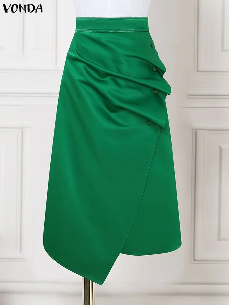 Plus Size Satin Skirts VONDA E - Coffee Plus Tea review and price