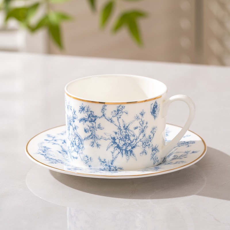 New European Bone China Coffee - Coffee Tea Gift Set review and price